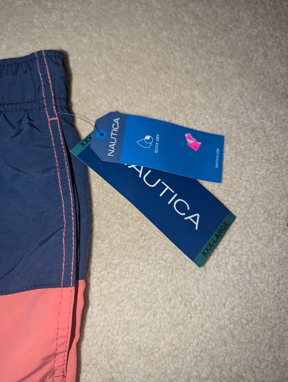 Nwt Nautica XXXL Swim Trunk 8